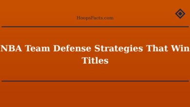 NBA Team Defense Strategies That Win Titles