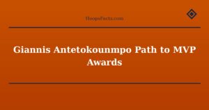 Giannis Antetokounmpo Path to MVP Awards
