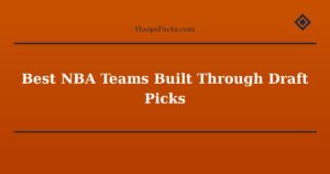Best NBA Teams Built Through Draft Picks