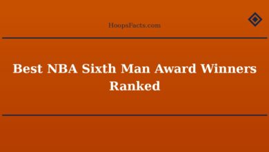 Best NBA Sixth Man Award Winners Ranked
