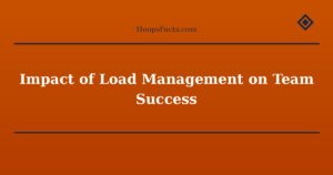 Impact of Load Management on Team Success