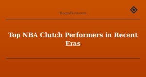 Top NBA Clutch Performers in Recent Eras