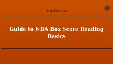 Guide to NBA Box Score Reading Basics
