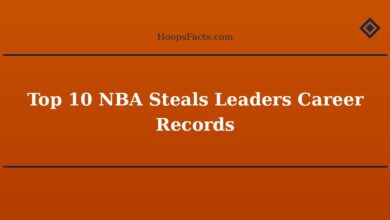Top 10 NBA Steals Leaders Career Records