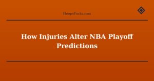 How Injuries Alter NBA Playoff Predictions