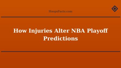 How Injuries Alter NBA Playoff Predictions