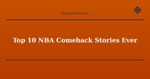 Top 10 NBA Comeback Stories Ever