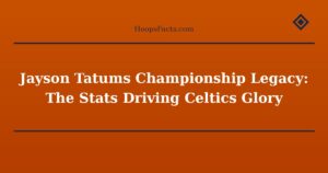 Jayson Tatum\s Championship Legacy: The Stats Driving Celtics Glory